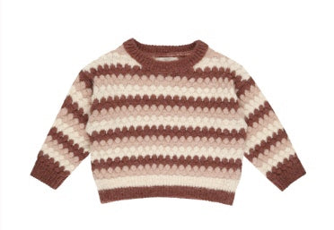 Aspen Sweater || Multi Stripe