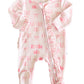 Ruffle Zipper Footie | Little Sis