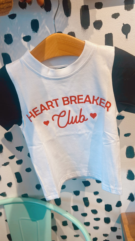 Heart Breaker Club | Boys Valentines Day Tee