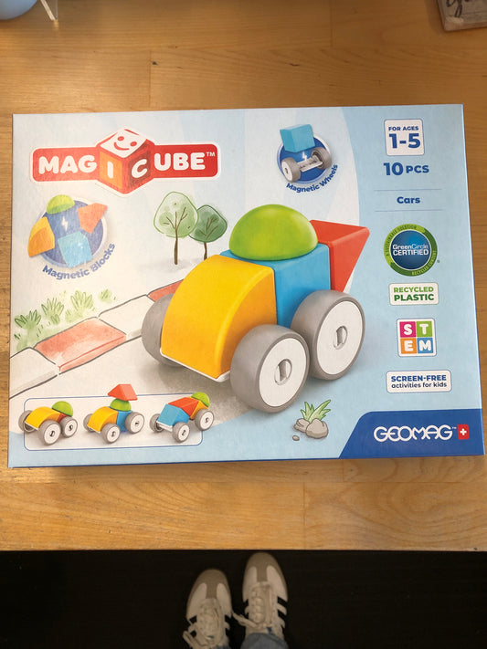 Magnetic Blocks- Cars - Geomag