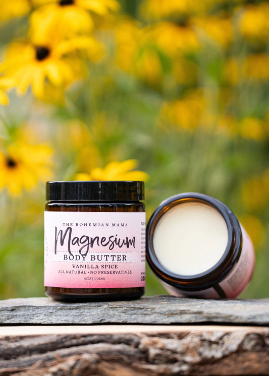 Magnesium Body Butter / Vanilla Spice 4oz