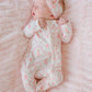 Ruffle Zipper Bamboo Footie Darling Ballerina