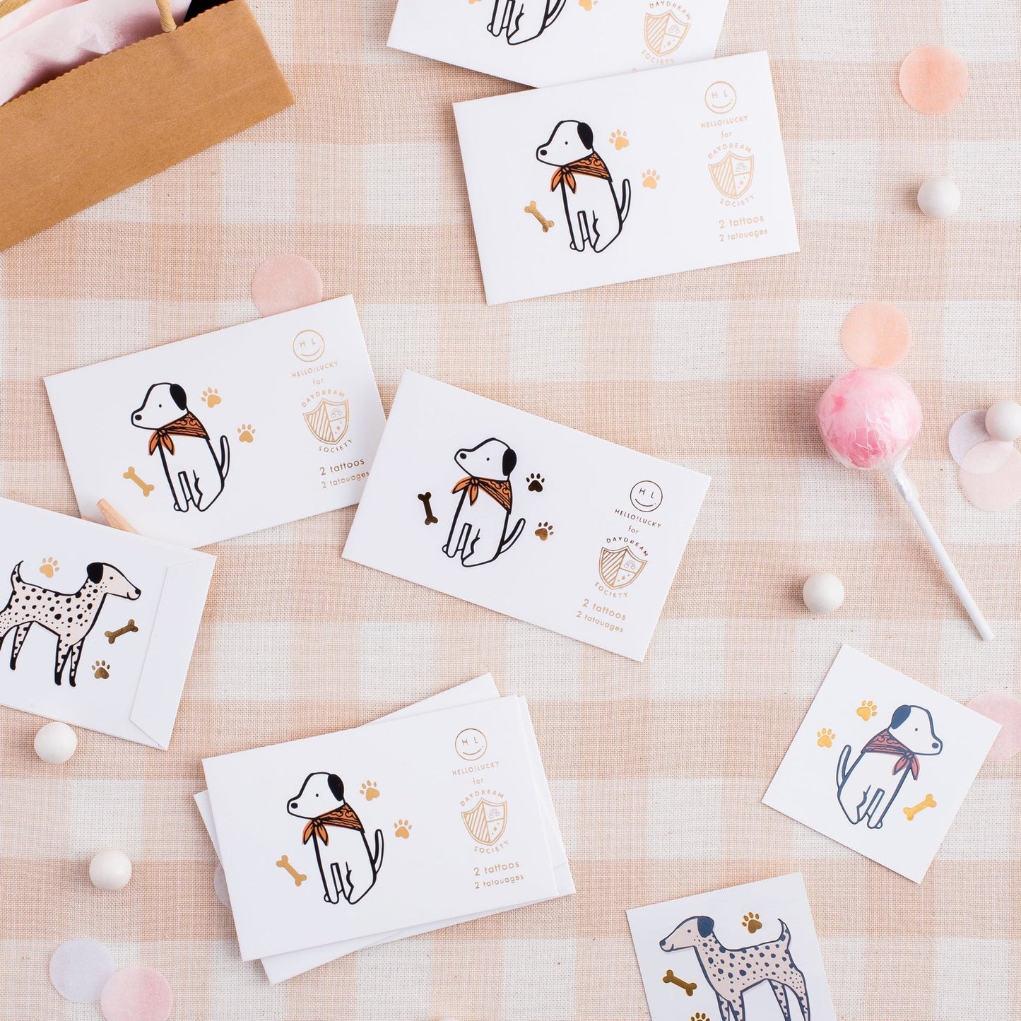 Bow Wow Temporary Tattoos - Baby Sweet Pea's Boutique