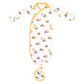 Dozer Bamboo Newborn Knotted Gown