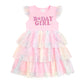 Birthday Girl Fairy Dust Short Sleeve Tutu Dress - Sweet Wink