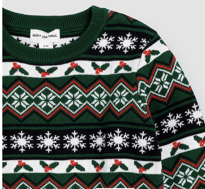 Cool Yule Fair Isle Jacquard Sweater