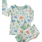 Two Piece Bamboo Pajama Set | Little Fossil Neutral