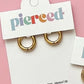 Gold Huggies Earrings - Pierced