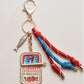 Sardine Tin Keychain | Tassel Charm