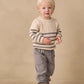 Rex Sweater Slate Stripe