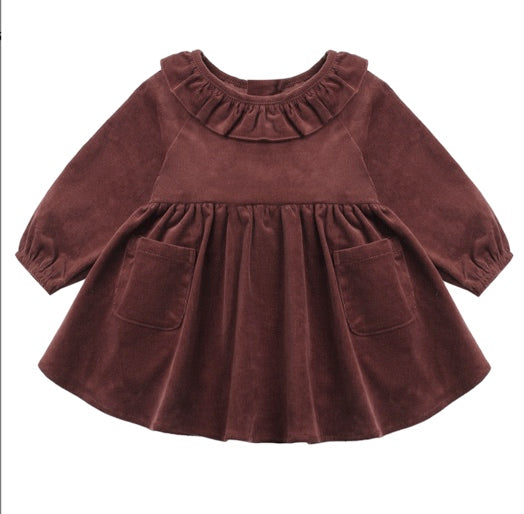 Simone Dress Black Cherry