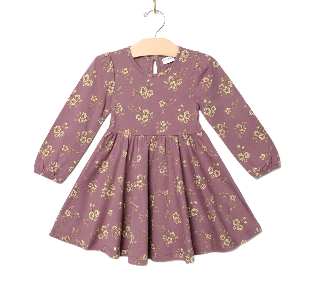 Twirl Dress- Orchid Blooms