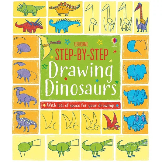 Step-by-step Drawing-Dinosaurs
