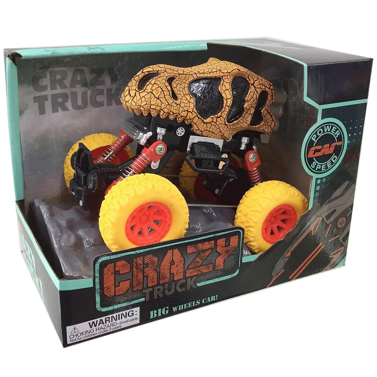 Crazy Truck Dinosaur Monster Truck