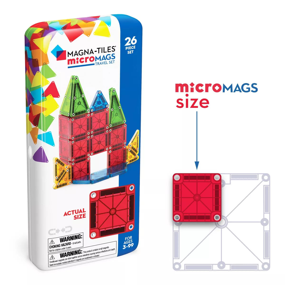 MAGNA-TILES microMAGS Travel Set - Baby Sweet Pea's Boutique