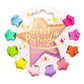 Rainbow Star Mini Hairclips