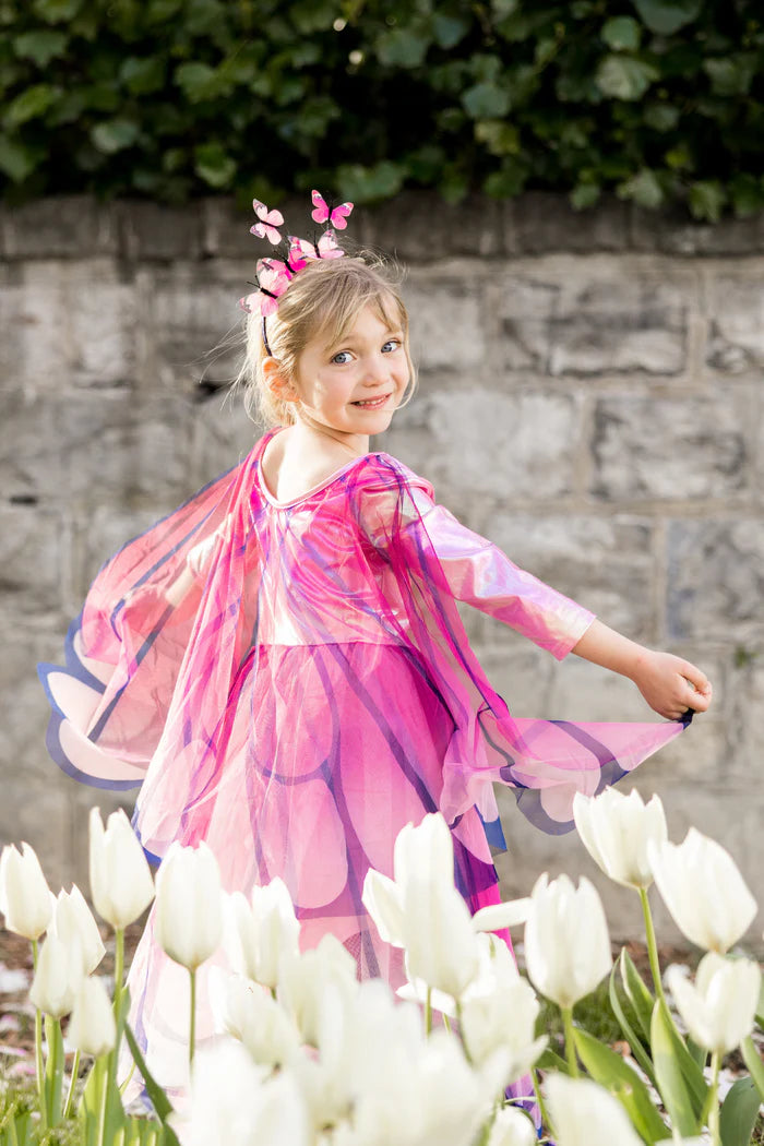 Butterfly Twirl Dress with Wings