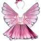 Butterfly Twirl Dress with Wings