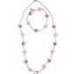 Lovely Kitty Necklace & Bracelet Set, 2pc