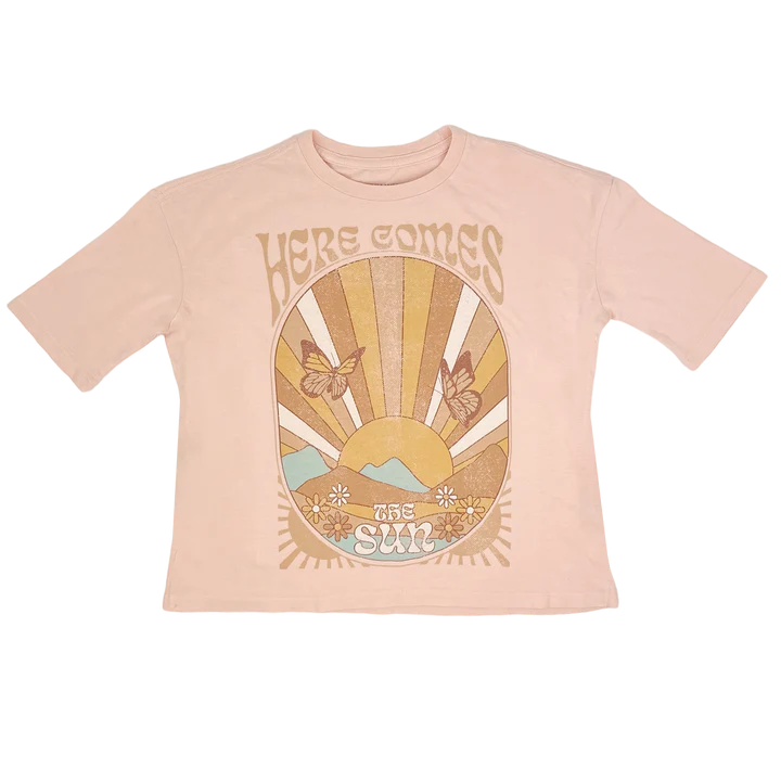 OVERSIZED Here Comes The Sun Super Tee