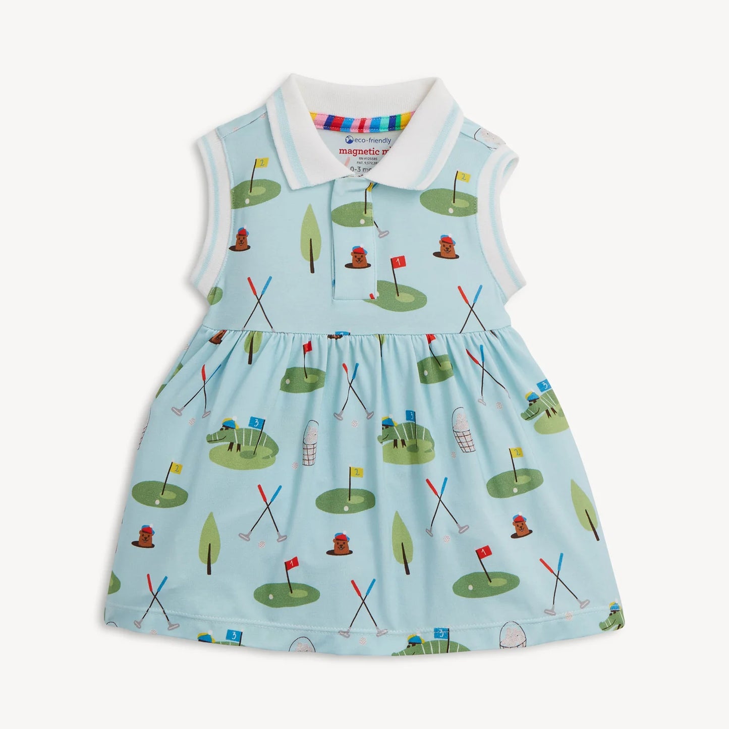 Gopher It Magnetic Model Polo Bodysuit Dress