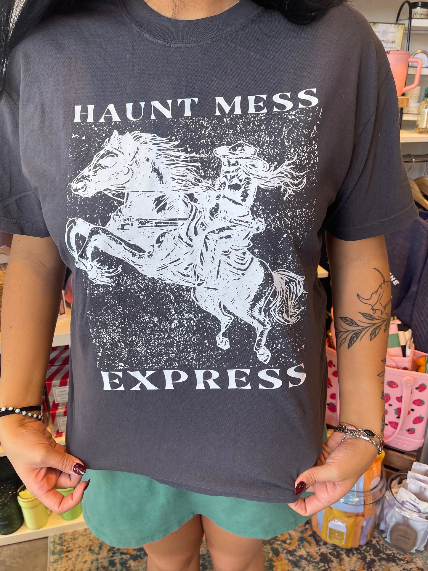 Haunt Mess Express Tee