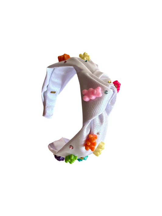 Crystallized Gummy Bear Glitter Knot Headband