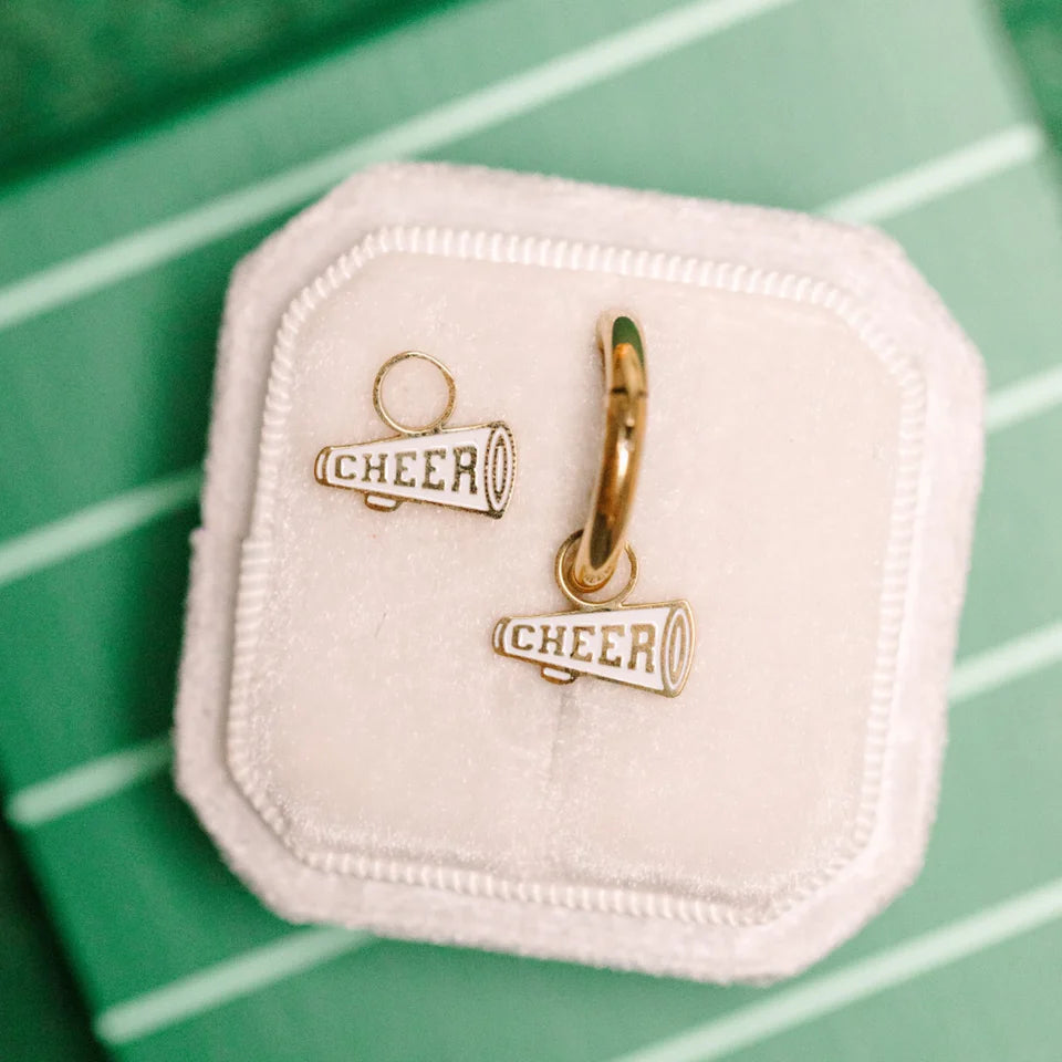 Cheerleader Earring Charms