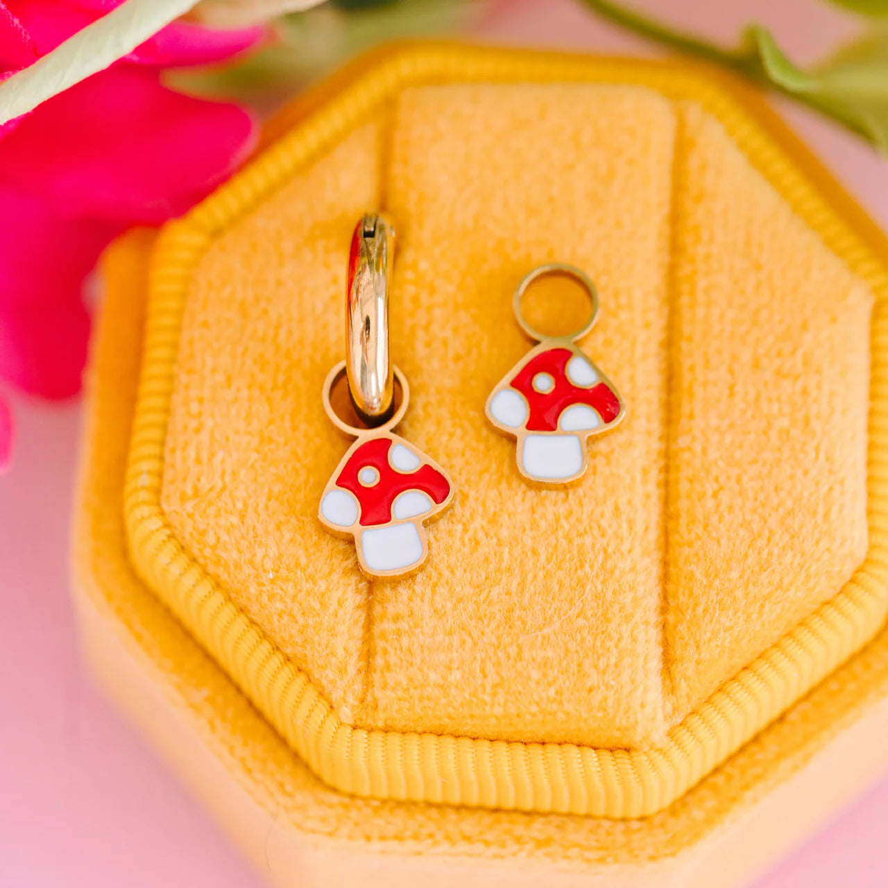 Mushroom Earring Charms