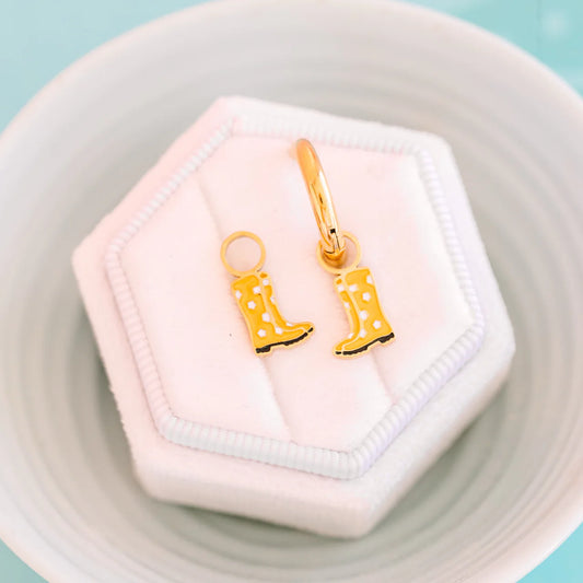 Rainboot Earring Charms