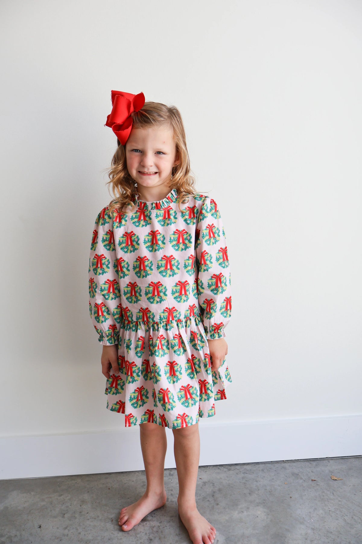 Hannah Dress - Wreaths