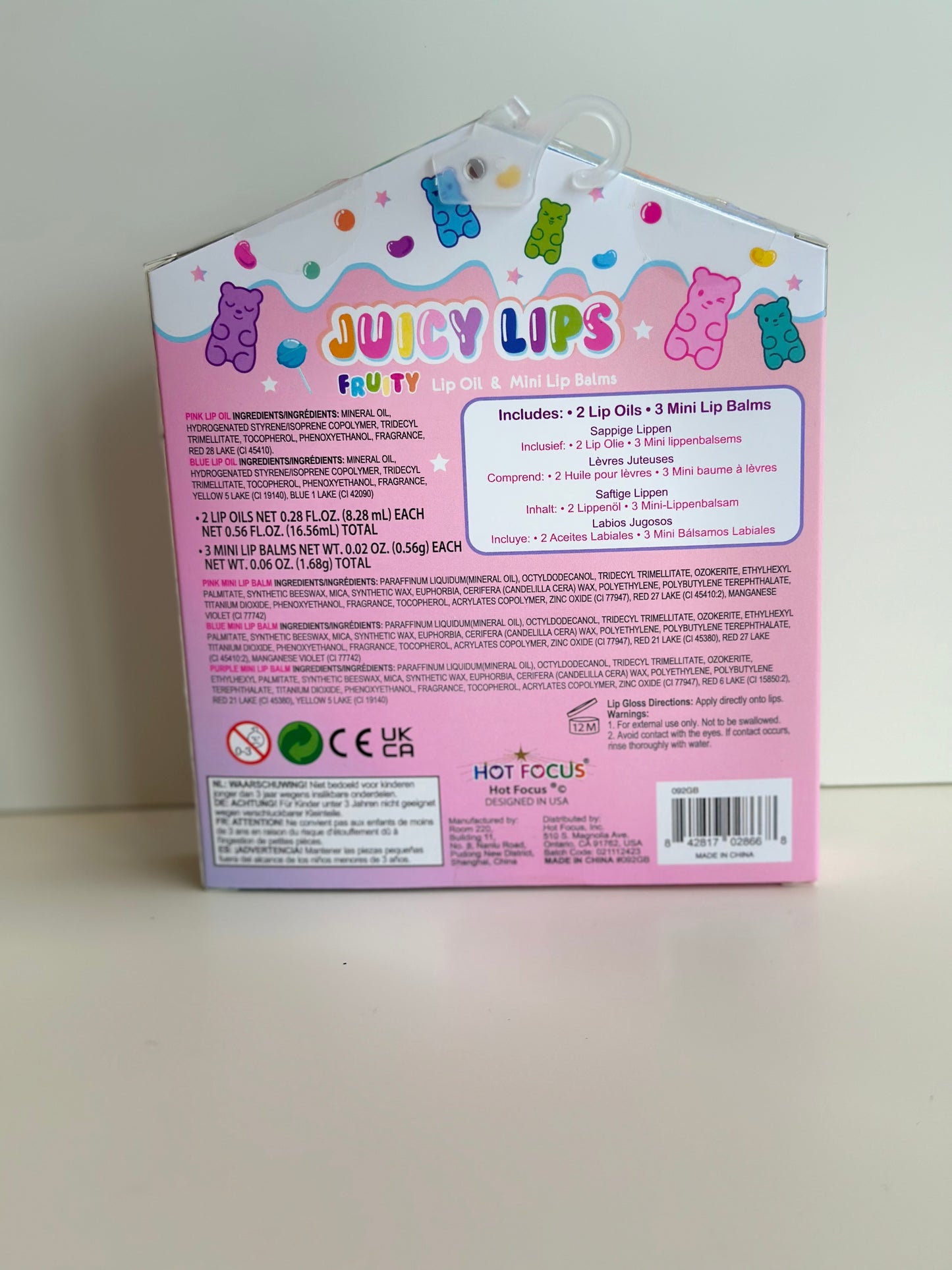 Juicy Lips Fruity Gummy Bear