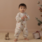 Raglan Jumpsuit Santa
