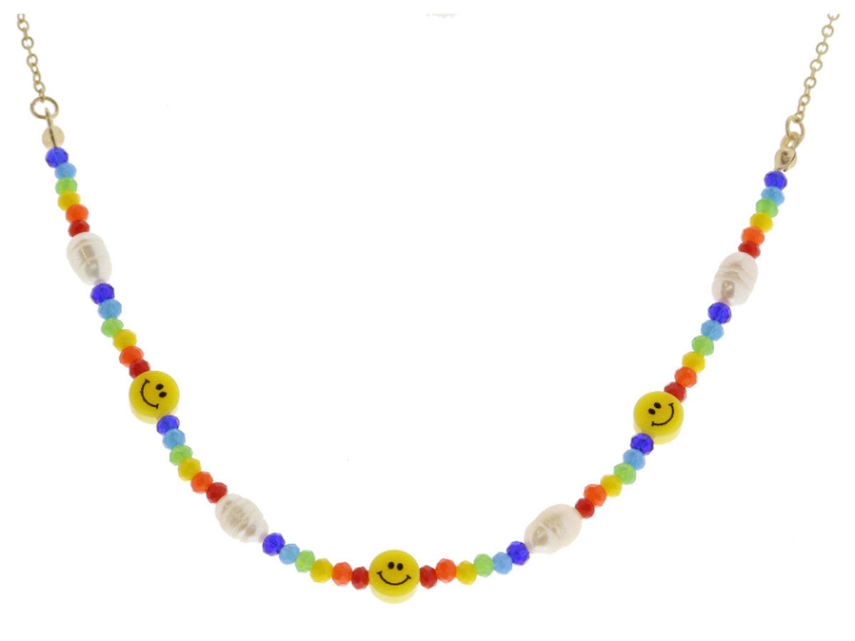 Smiley Necklace - Jane Marie