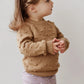 Dotty Knit Jumper - Caramel Cream - Jamie Kay