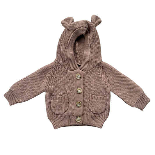 Knit Hoodie Portabella