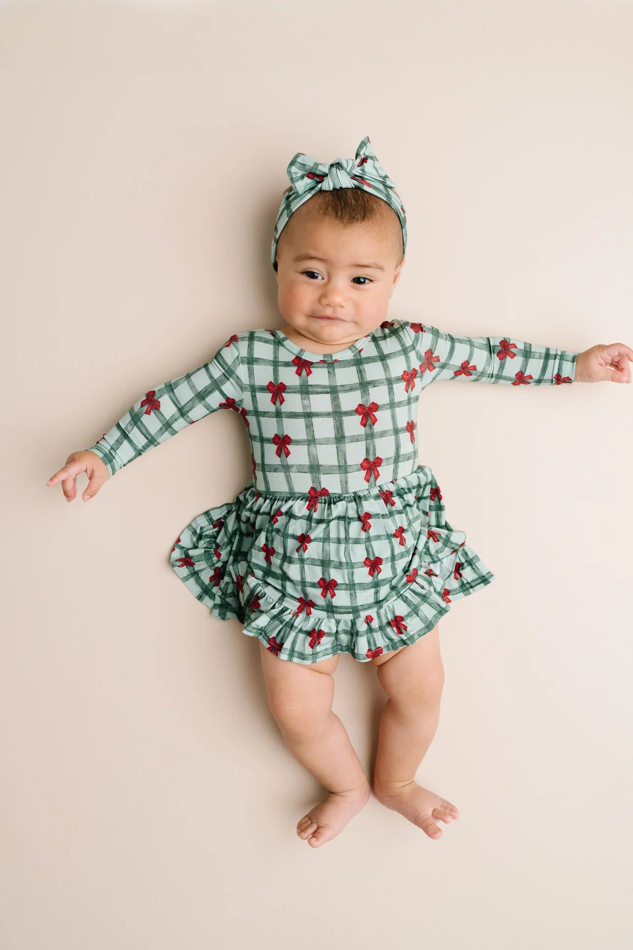 Gift Wrapped Bodysuit Bamboo Dress