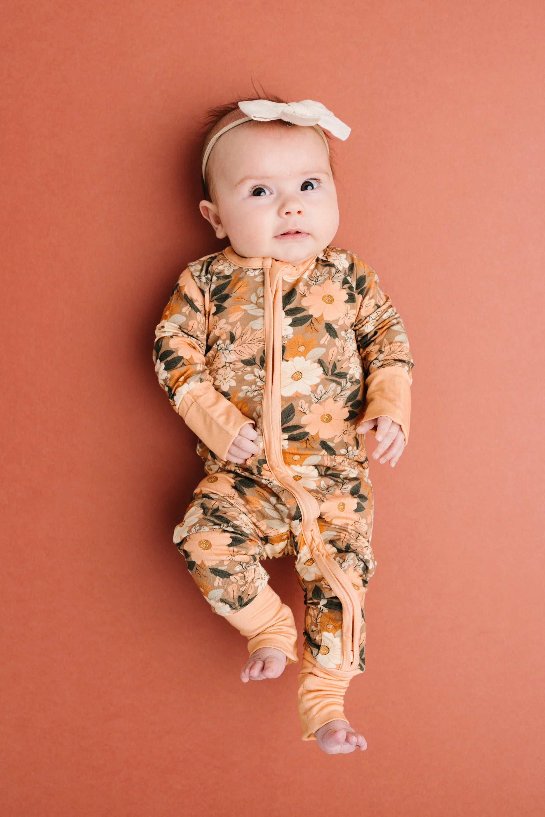 Autumn Bloom Bamboo Sleeper - Little One Shop