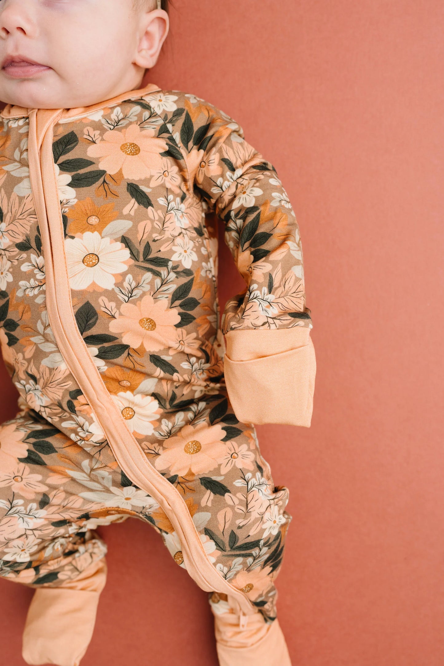 Autumn Bloom Bamboo Sleeper - Little One Shop