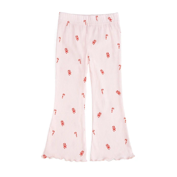 Candy Cane Christmas Flare Legging