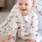 CONVERTIBLE ZIP ROMPER | LITTLE BUILDER