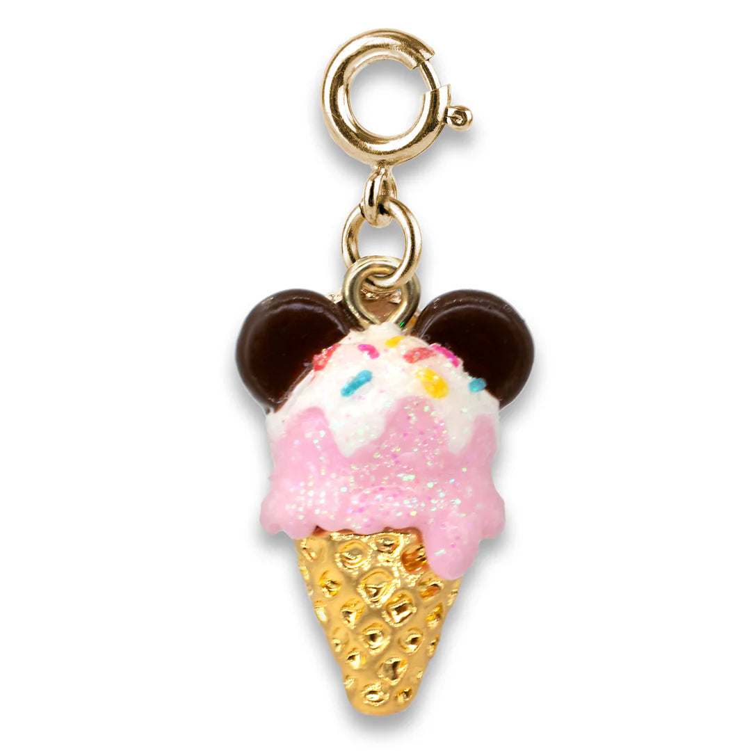 Gold Mickey Ice Cream Charm - Charm Its