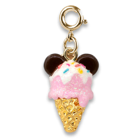 Gold Mickey Ice Cream Charm - Charm Its