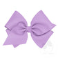 Mini King Classic Hair Bow Light Orchid