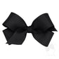 Mini Classic Hair Bow Black