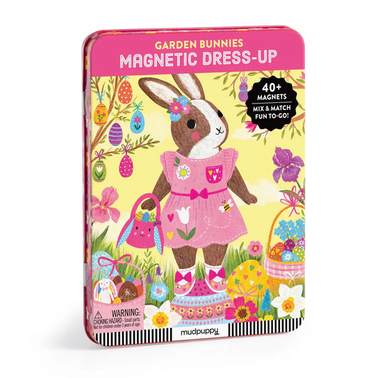 Garden Bunnies Magnetic Dress-up - Chronicle Books