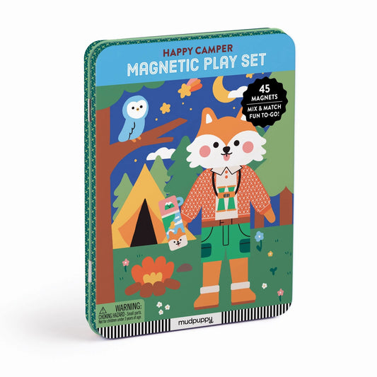 Happy Camper Magnetic Play Set - mudpuppy