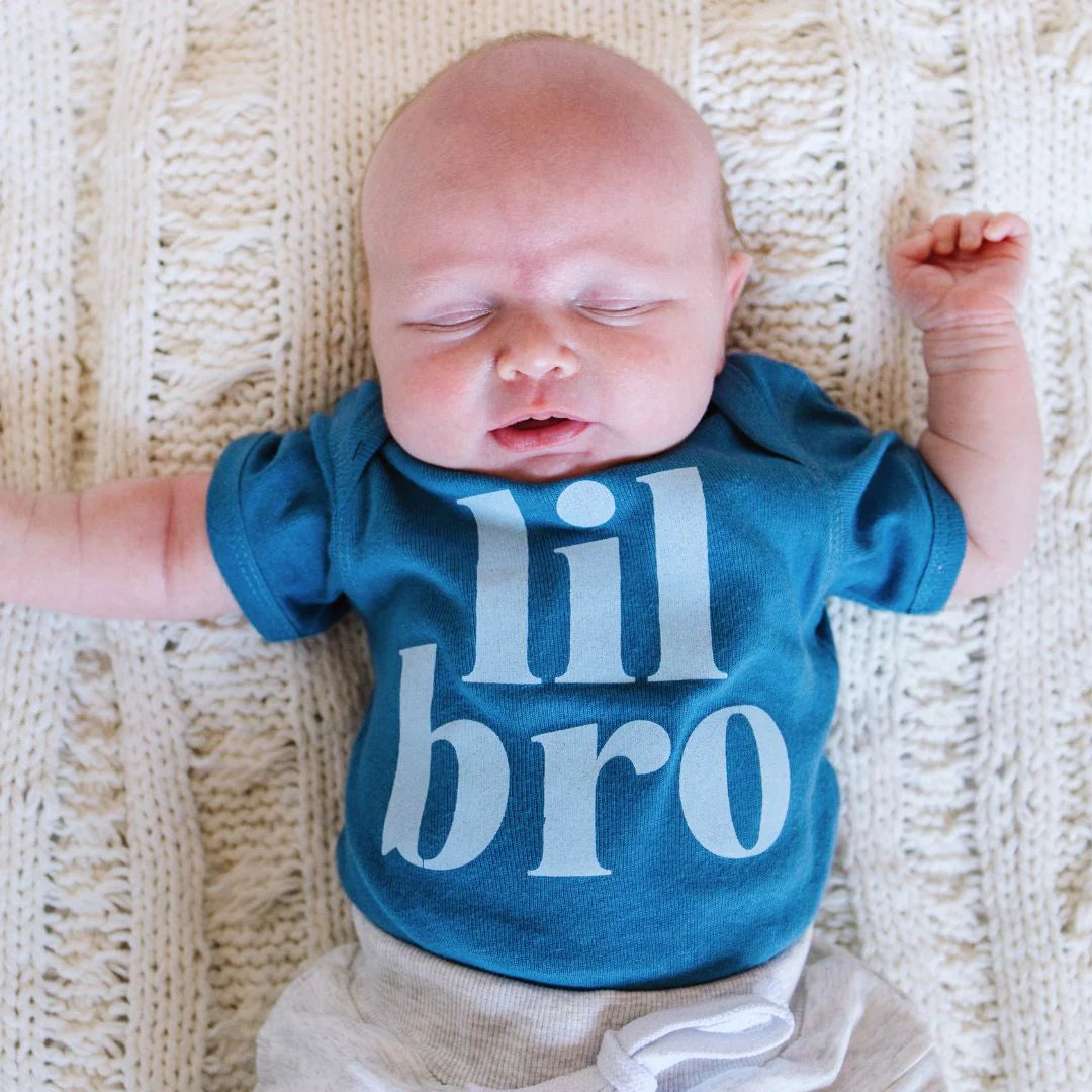 Lil Bro Short Sleeve Bodysuit - Sweet Wink