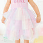 Birthday Girl Fairy Dust Short Sleeve Tutu Dress - Sweet Wink
