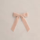 Velvet Bow | Rose